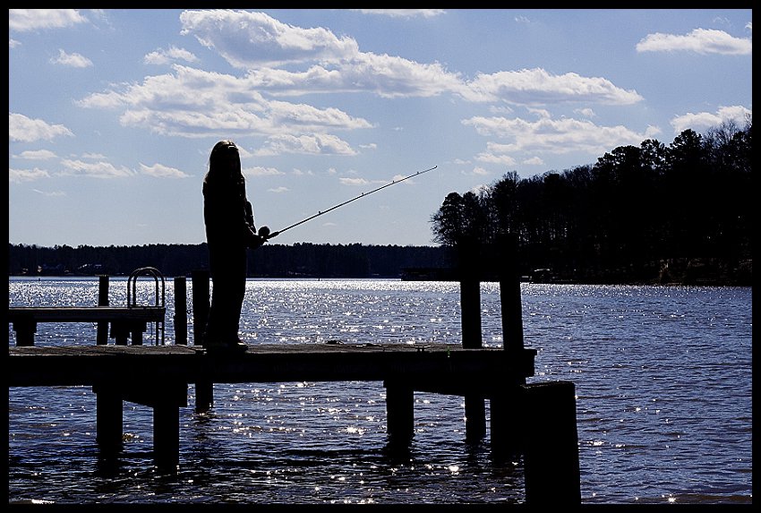 Miriam Fishing