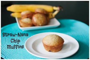 Straw-Nana Muffin Recipe