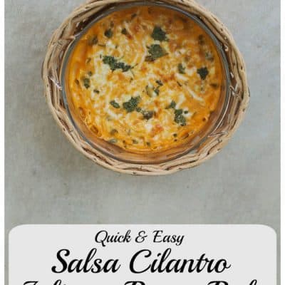 Quick and Easy Salsa Cilantro Julienne Potato Bake + Giveaway