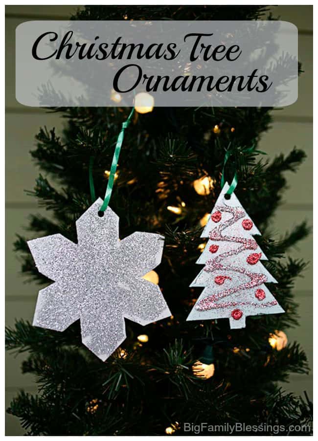 Simple and Fun Christmas Tree Ornaments