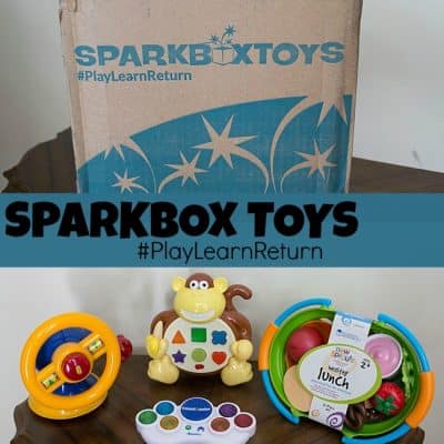 Play, Learn, and Return with Sparkbox Toys {review}