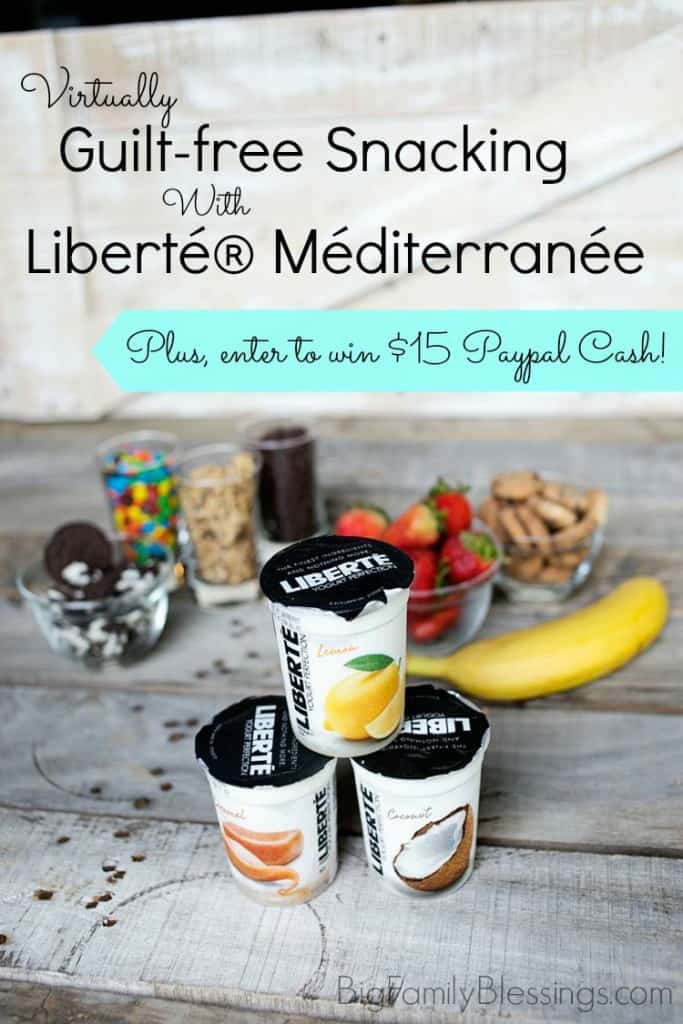 What's your #yogurtperfection? Check out thiese great ideas for virtually guilt-free snacking with Liberté® Méditerranée yogurt and yummy stir-ins. Enter to win $15 Paypal Cash too!