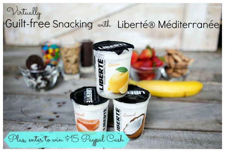 Virtually Guilt-free Snacking with Liberté® Méditerranée Yogurt {Giveaway}