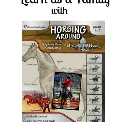 Horsing Around Once-a-Week Unit Study {Review}