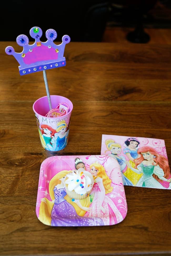 Disney Princess Crown Wand Party Craft & Tutorial