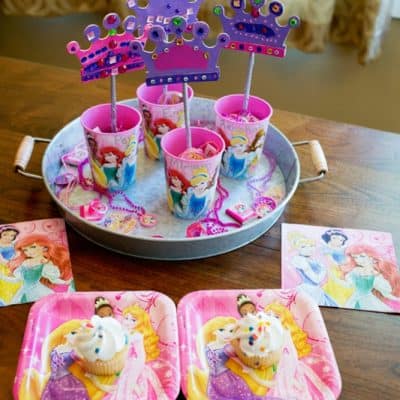 Disney Princess Crown Wand Party Craft and Favor Tutorial
