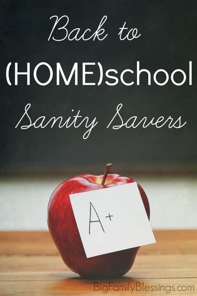 Tips for a smooth homeschool year from a homeschooling Mom of 6! Save your sanity, and keep your school and home running smooth without stress or frustration this school year.