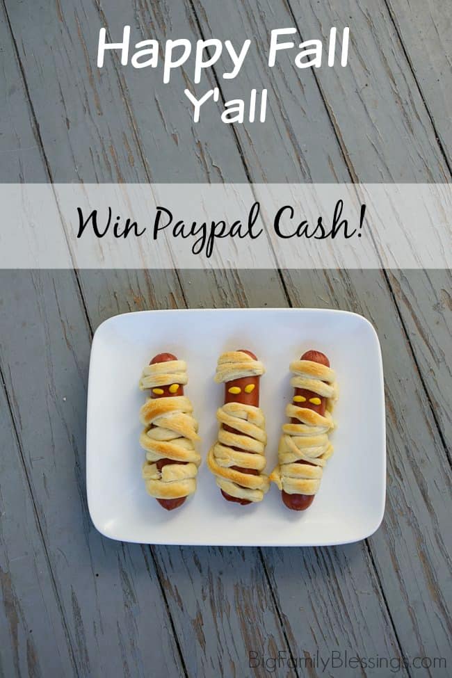 Happy Fall Y'all. Win Paypal Cash