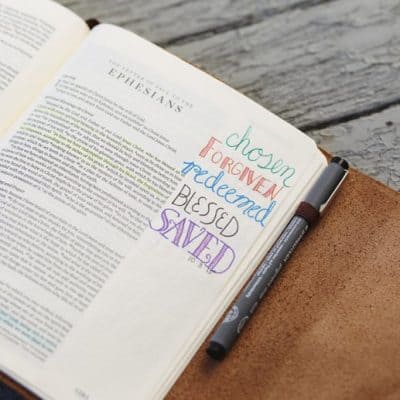 Bible Journaling Hacks for the Artistically Challenged