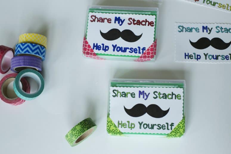 Share My Stache Gum Case