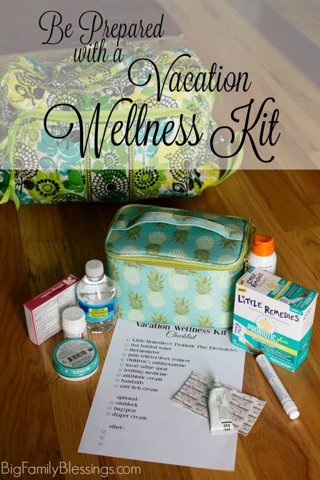 Be Prepared with a Vacation Wellness Kit