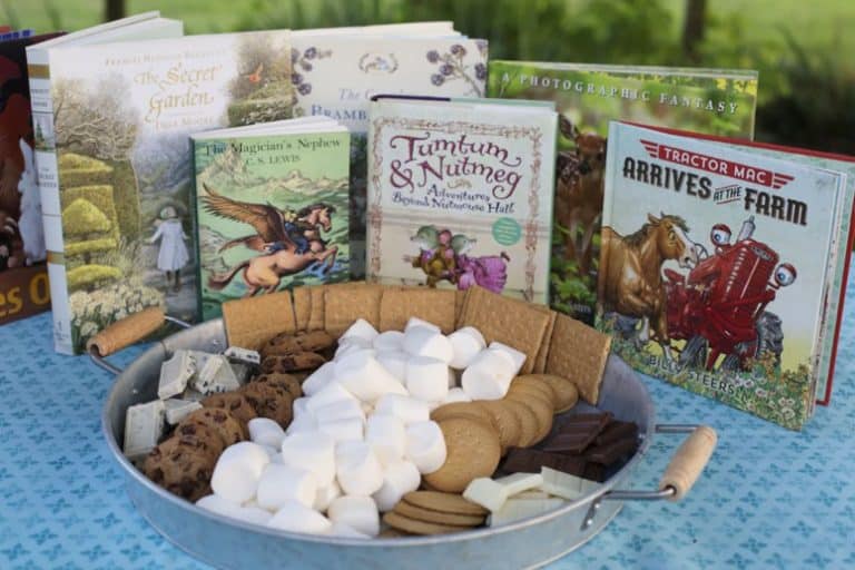 Encourage Summer Reading with Books and S’mores Night