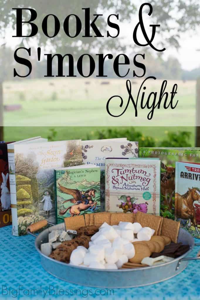 Books and S'mores Night
