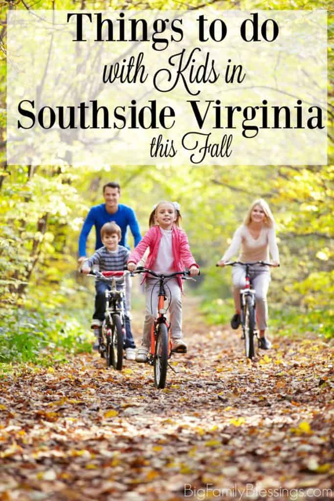 Things to do with Kids in Southside Virginia in Fall