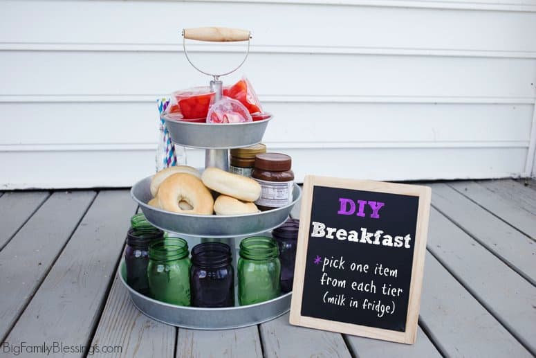 Build a Better Breakfast with a DIY Breakfast Station