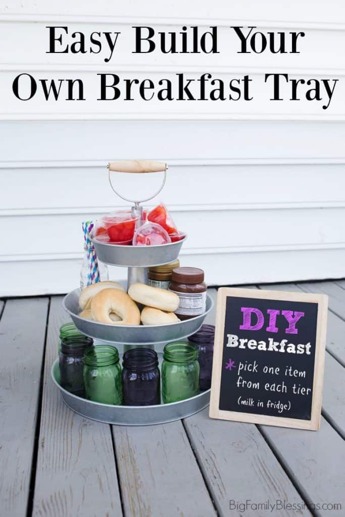 Self-Serve DIY Breakfast Station