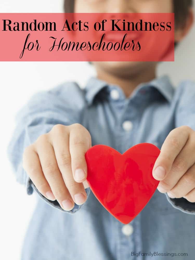 Random Acts of Kindness for Homeschoolers
