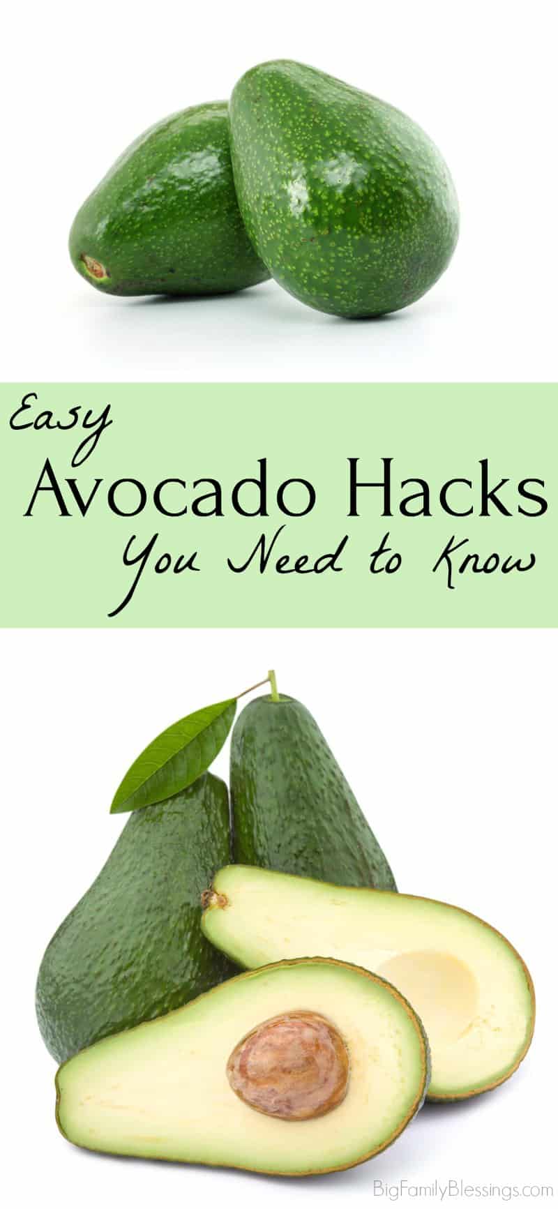 Easy avocado hacks you need to know. Tips and tricks for choosing, using, and storing avocados. 