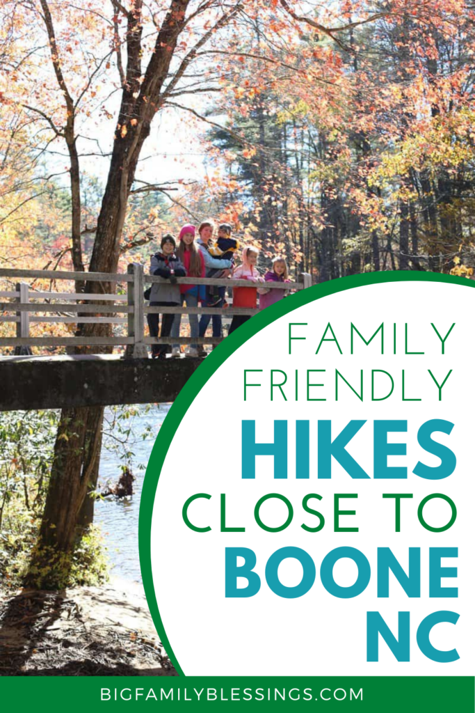 family friendly hikes Boone nc