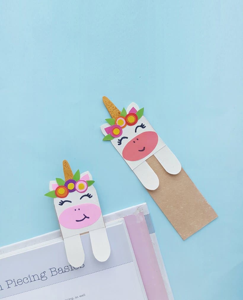 DIY Unicorn Bookmark Craft for Kids