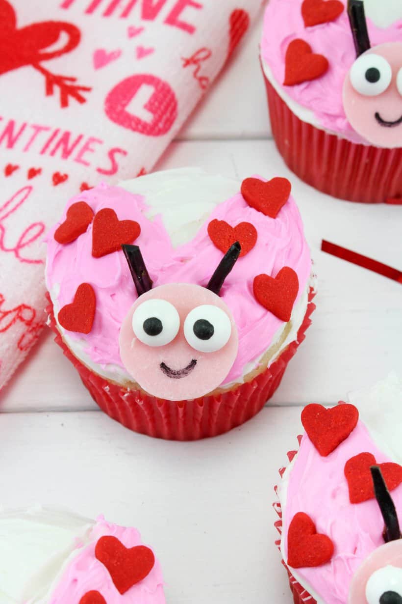 Love Bug Cupcakes