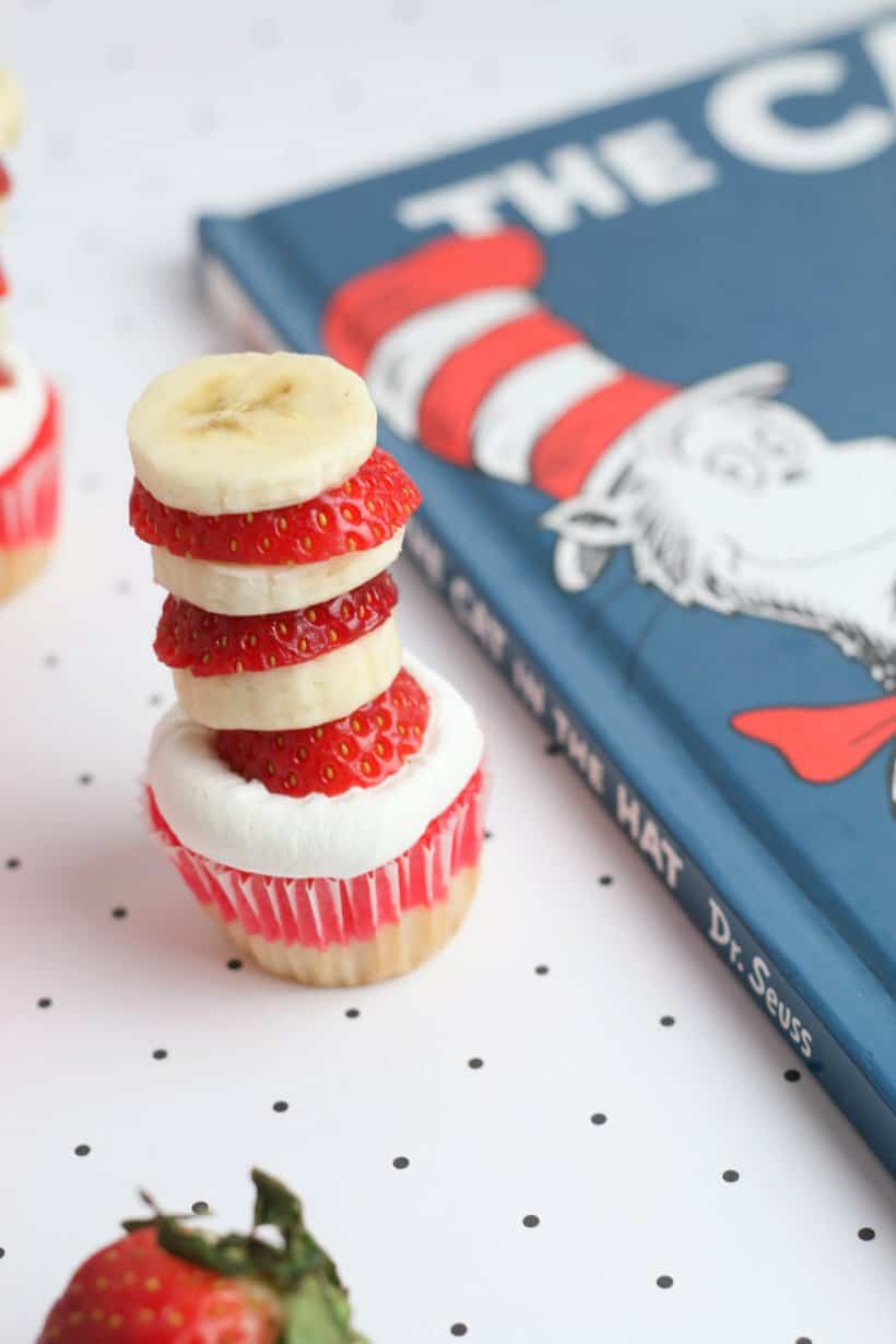 Cat in the Hat Cupcakes