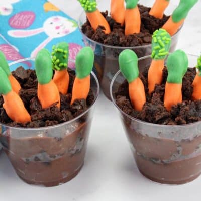 Carrot Patch Pudding Cups