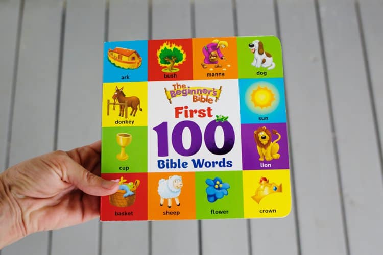 Introduce Your Little Ones to Their First 100 Bible Words