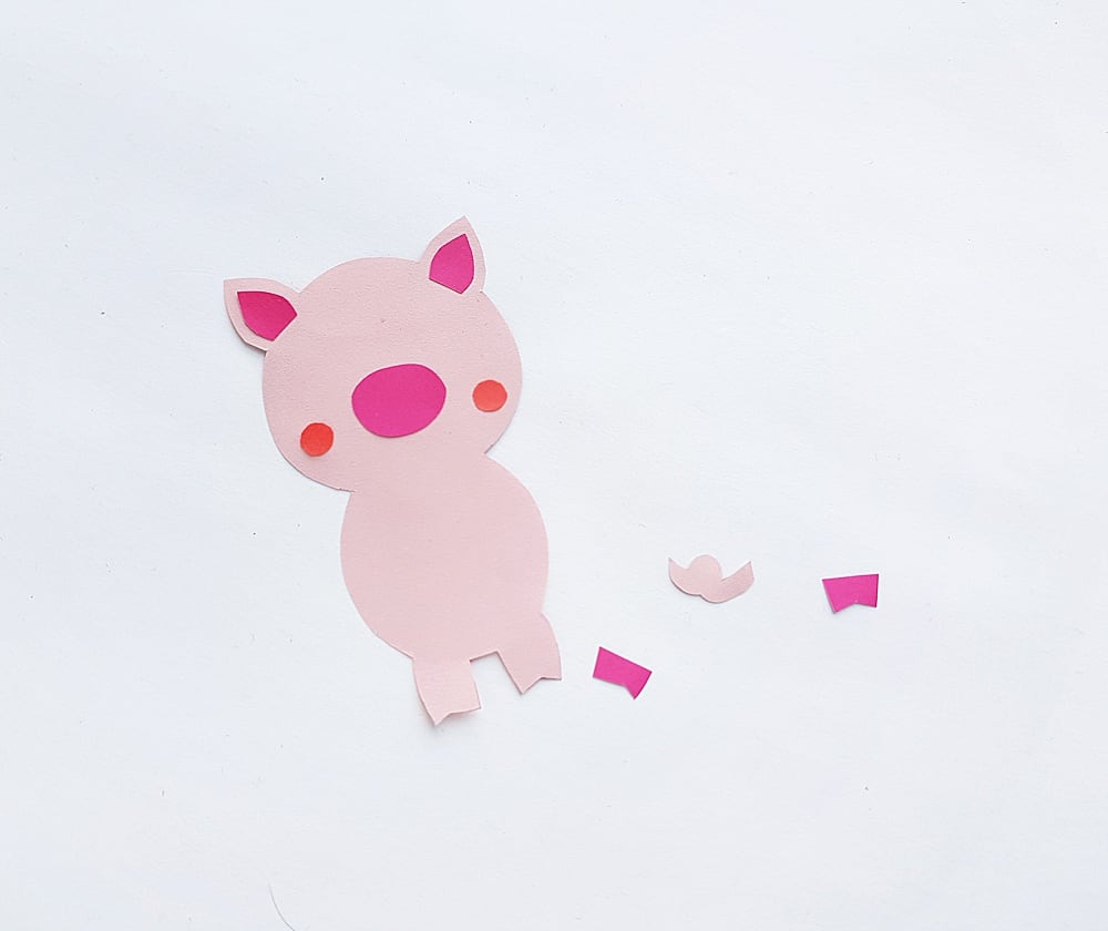 Pig + Piglet Craft