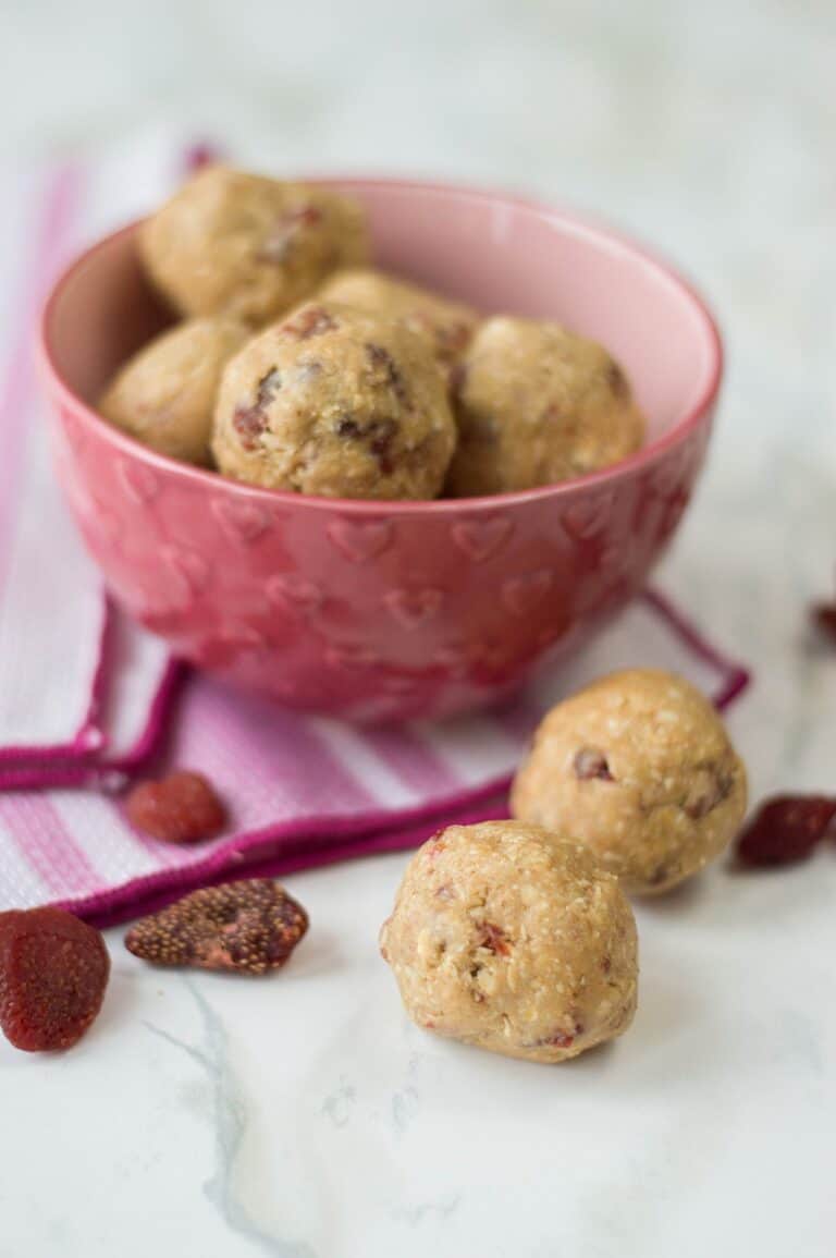 Strawberry Energy Balls Recipe