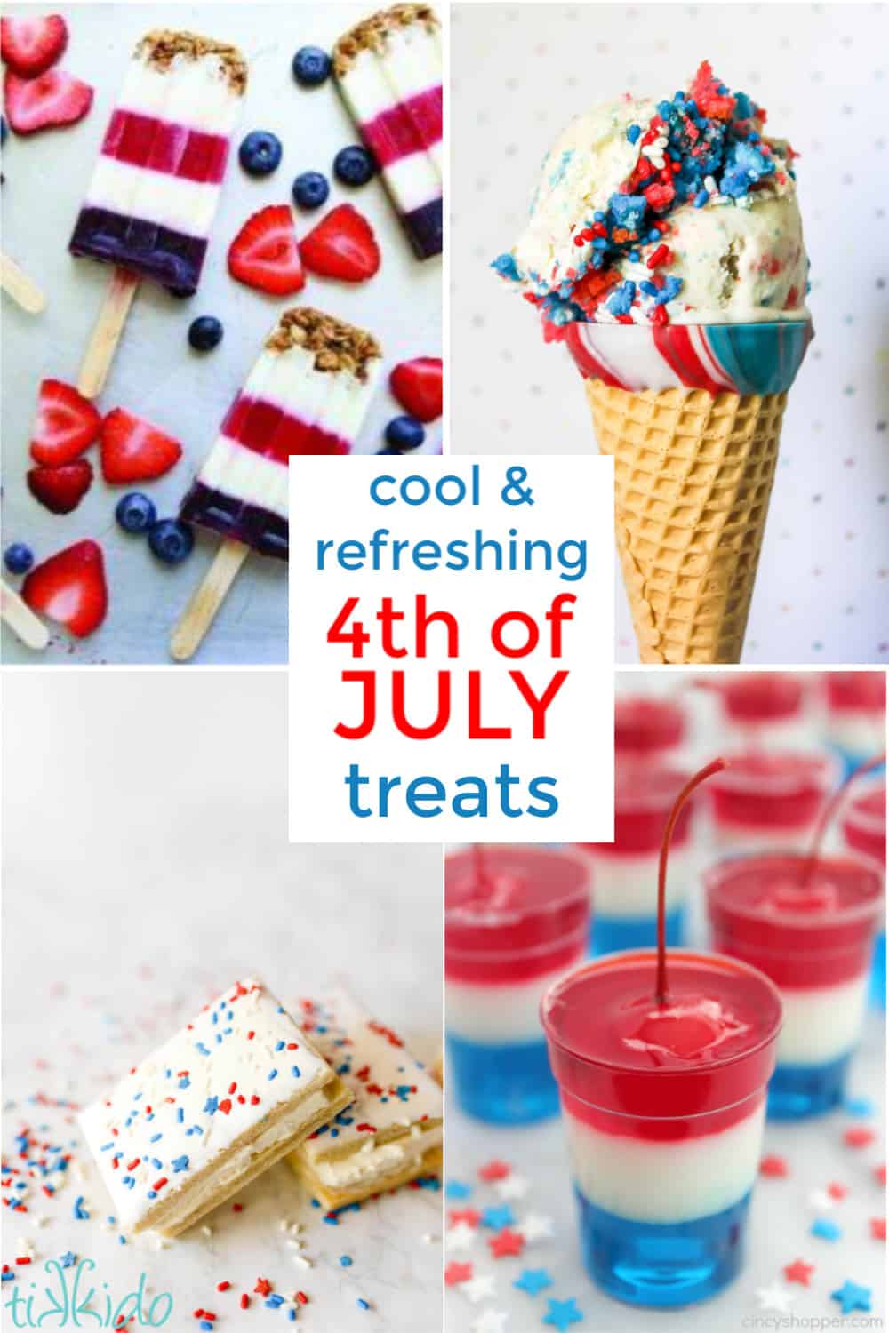 Cool & Refreshing 4th of July Treats