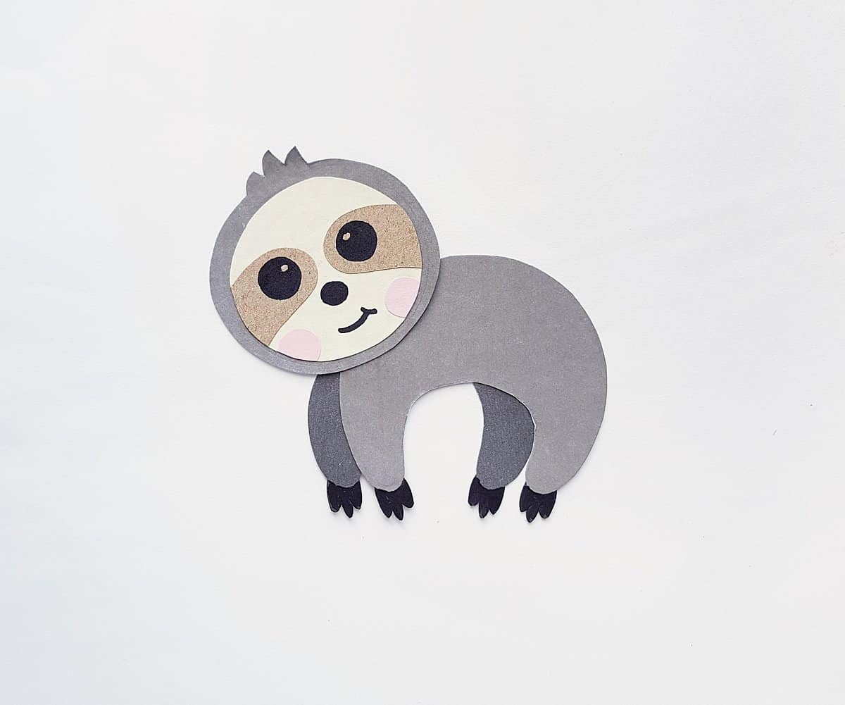 Adorable Sloth Craft for Kids