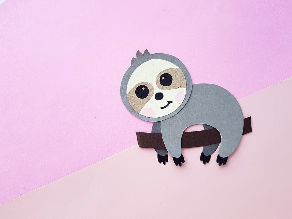 Adorable Sloth Craft for Kids