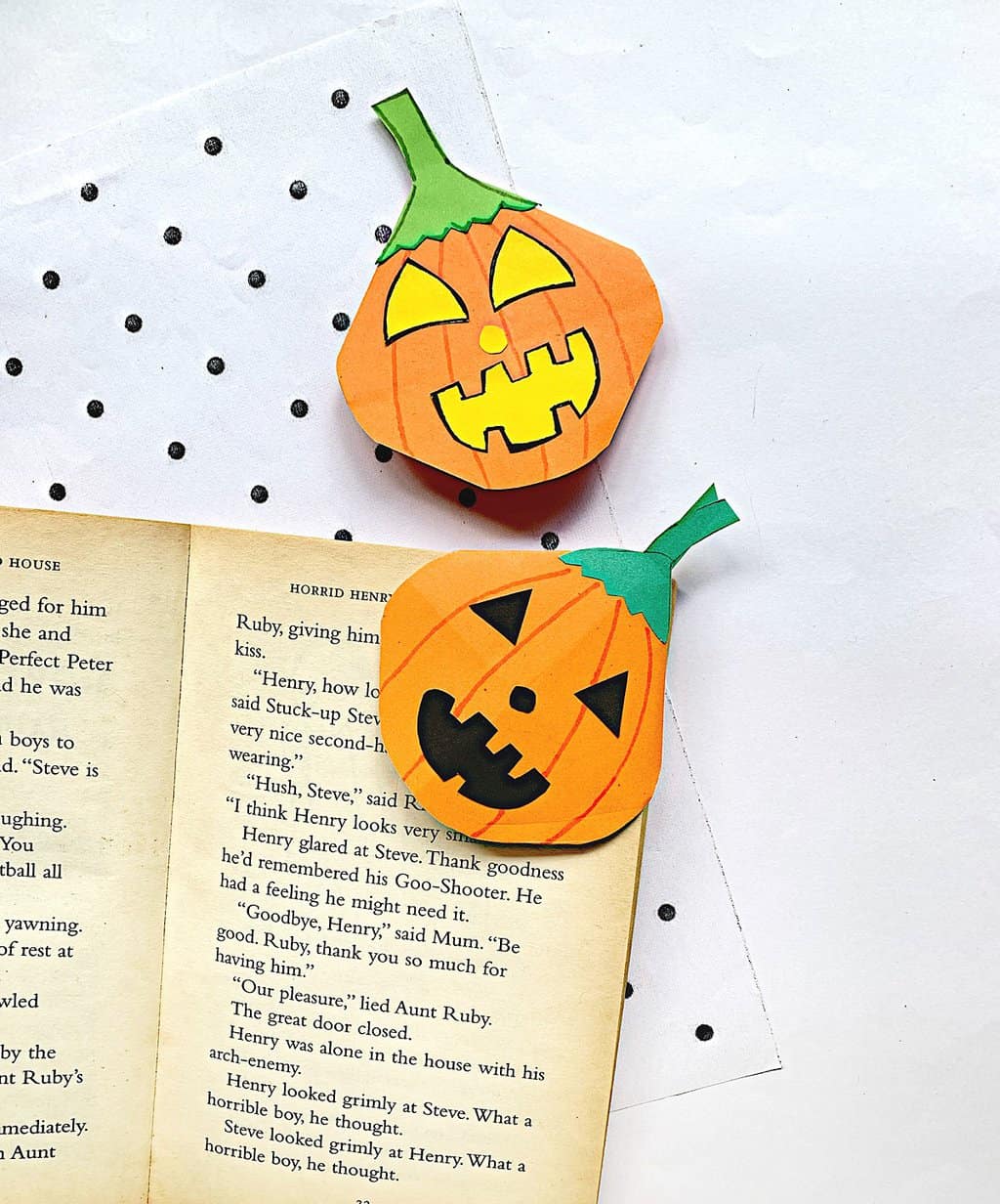 Halloween Corner bookmark