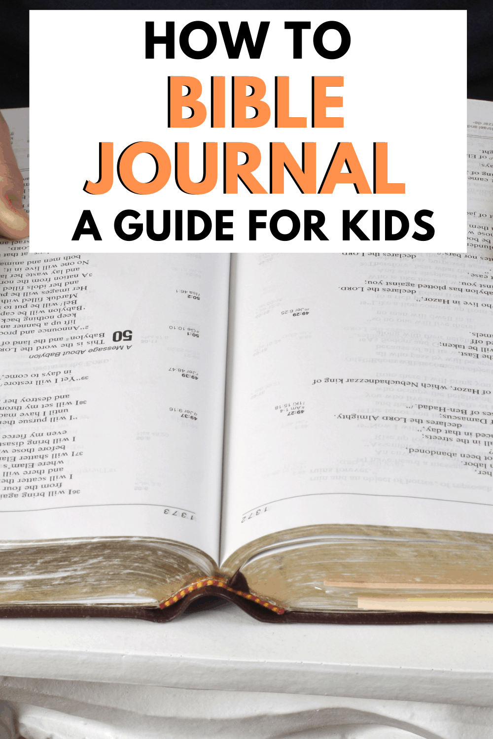 Bible Journaling for Kids: What you Need to Know to Get Started - Big ...