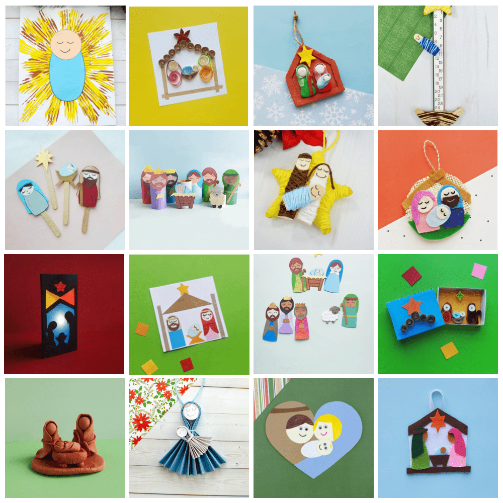 Cutest Ever Nativity Crafts for Kids
