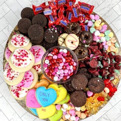 How to Make a Valentine Dessert Charcuterie Board for Kids