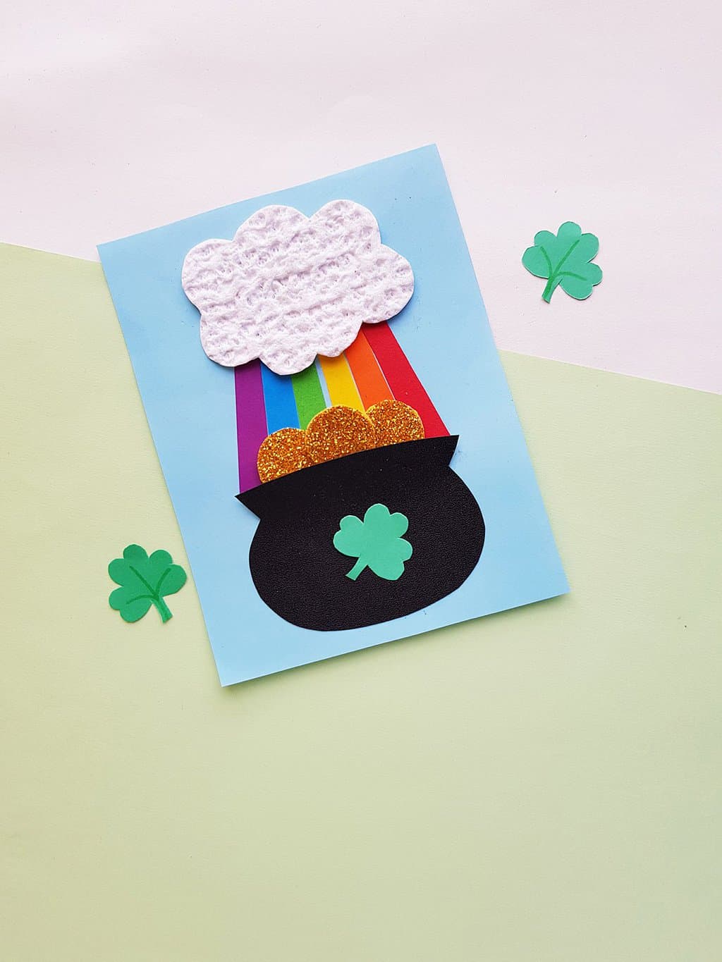 St. Patrick’s Day Pot of Gold Craft for Kids