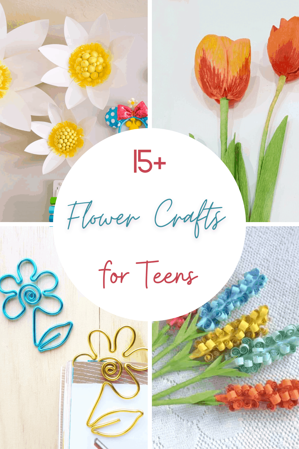 15+ Flower Crafts for Teens - Big Family Blessings