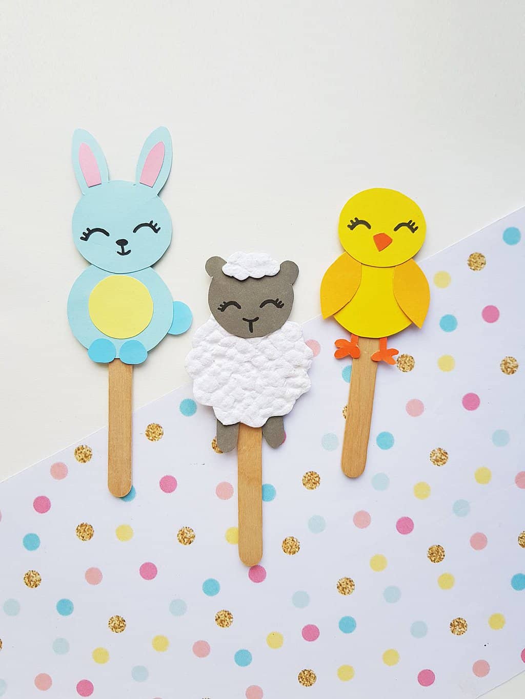 Spring Puppet Crafts - Big Family Blessings