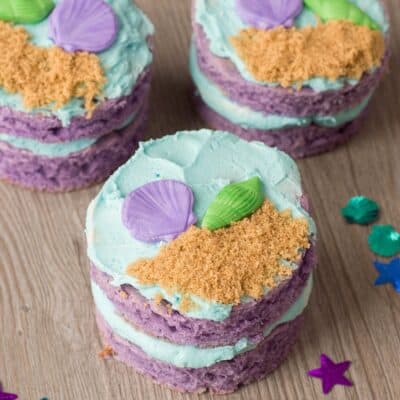 Mini Mermaid Cakes
