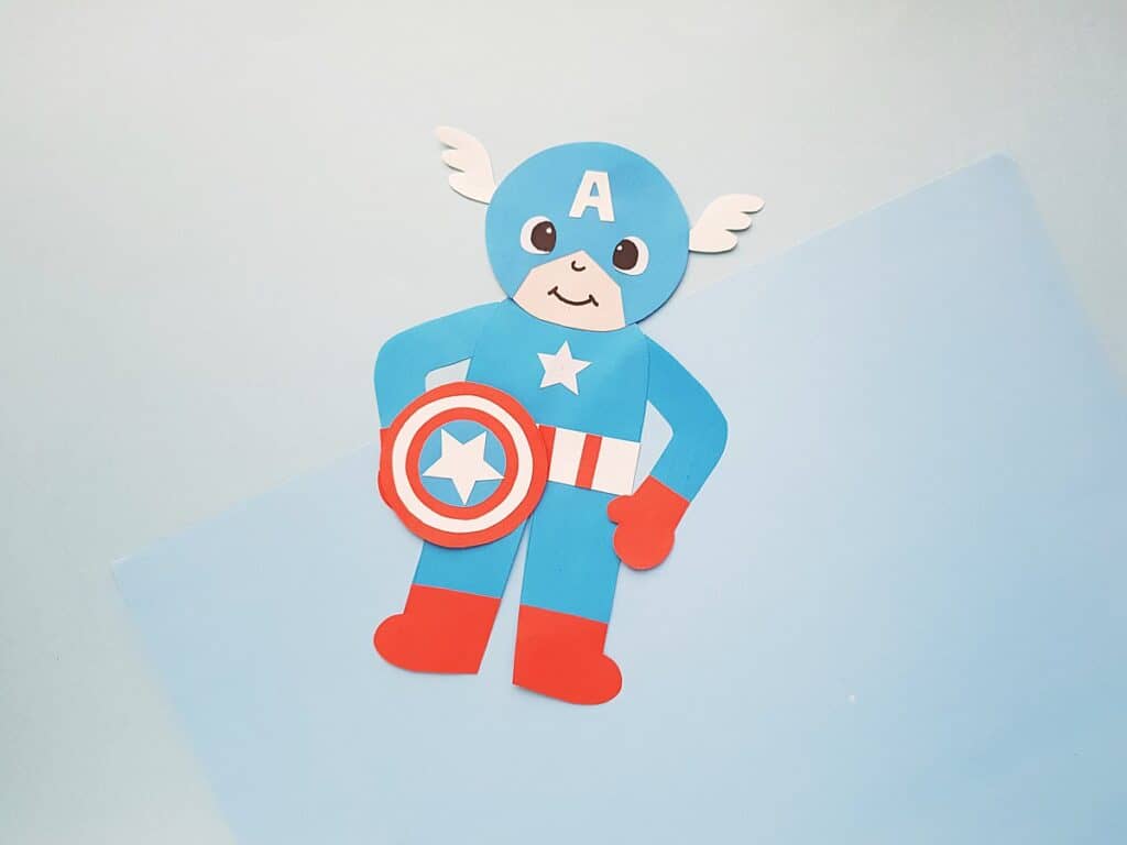 How to make a Captain America puppet