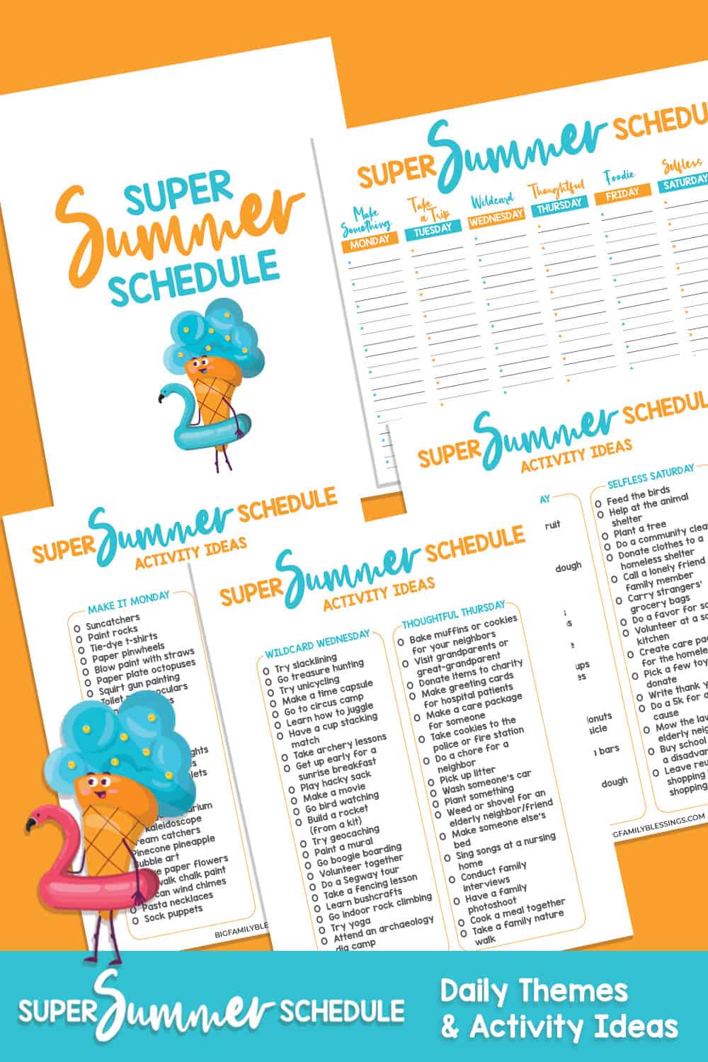Flexible & Fun Summer Schedule for Kids