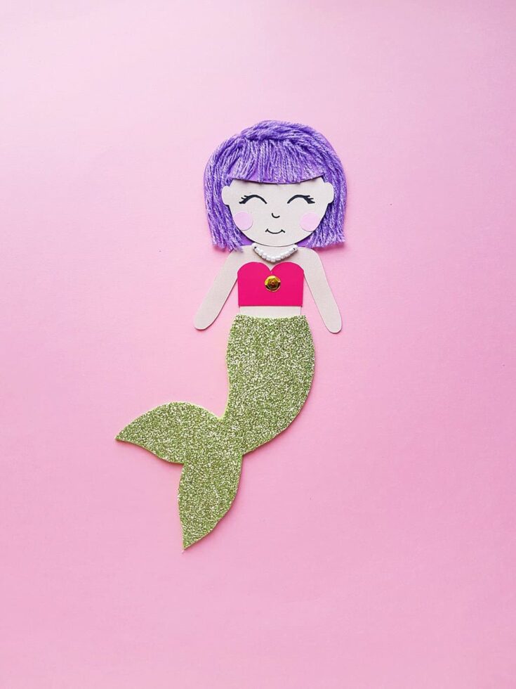 24 Magnificent Mermaid Crafts for Kids - Big Family Blessings
