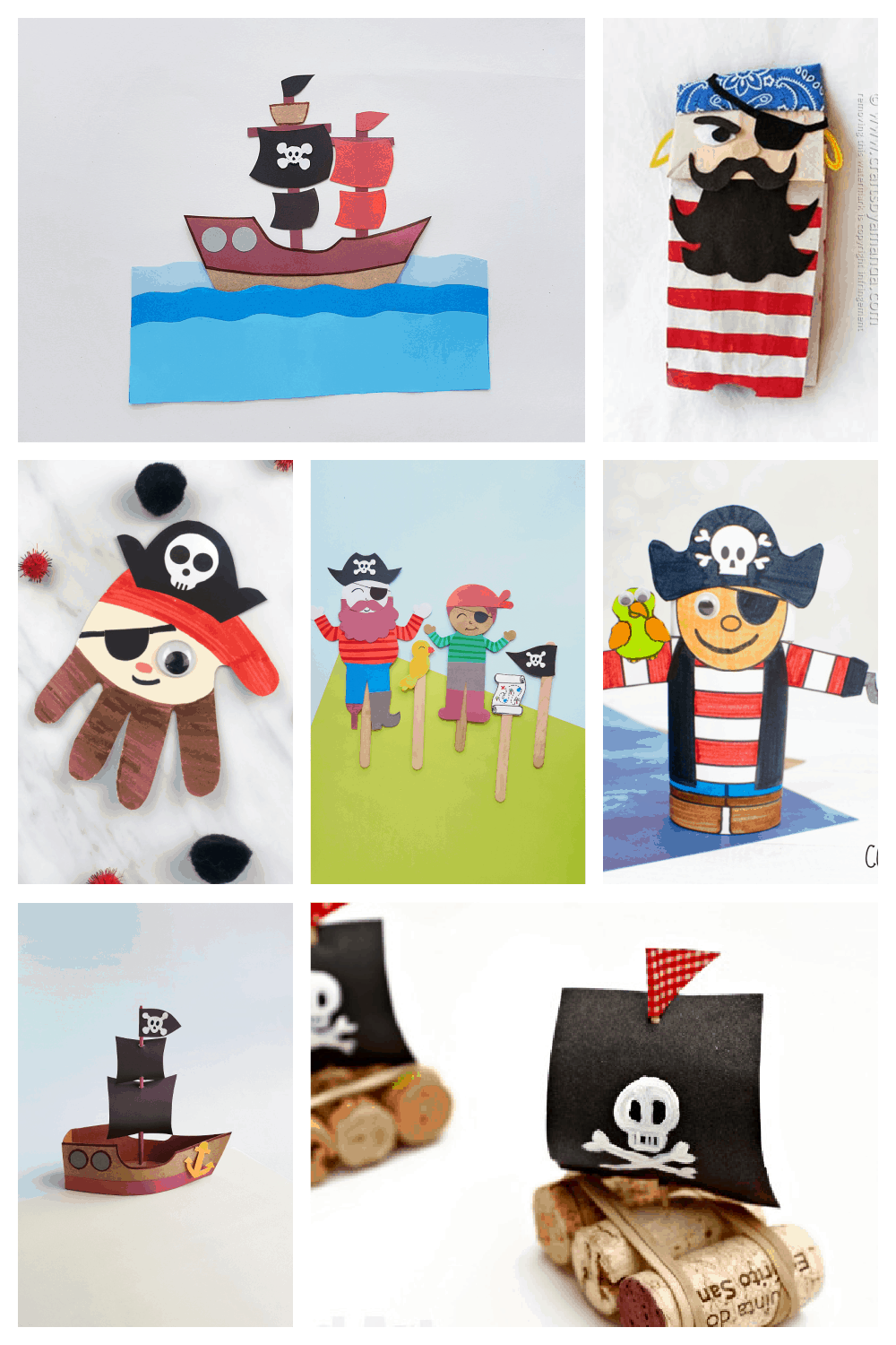 Ahoy Matey 20 Awesome Pirate Crafts For Kids