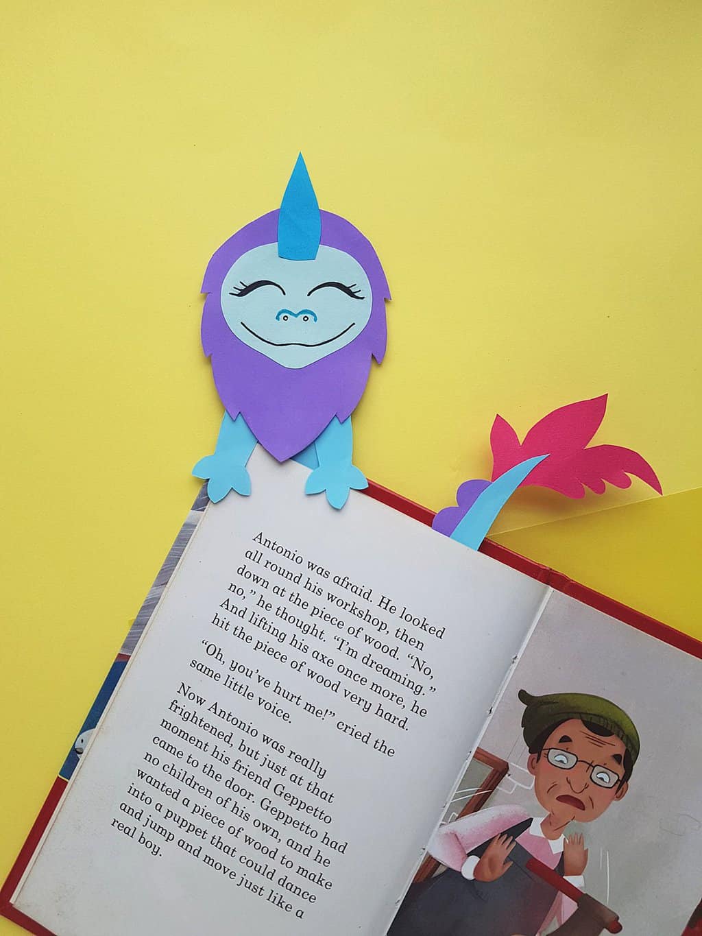 Raya and the Last Dragon Bookmark Craft