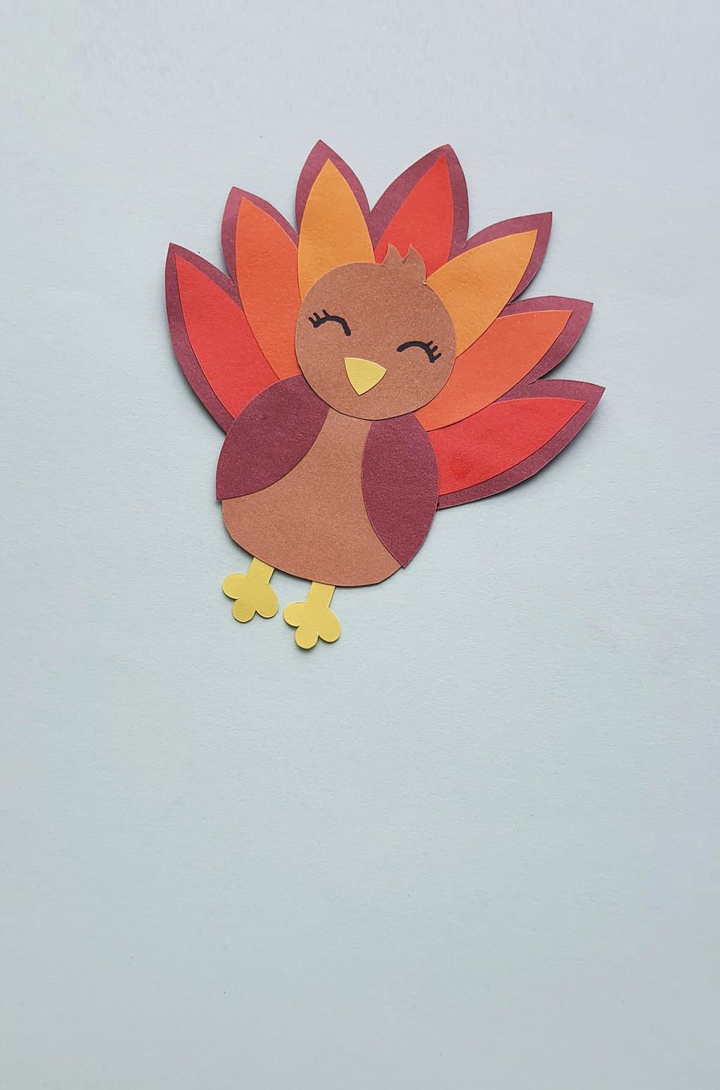 Turkey Craft for Thanksgiving