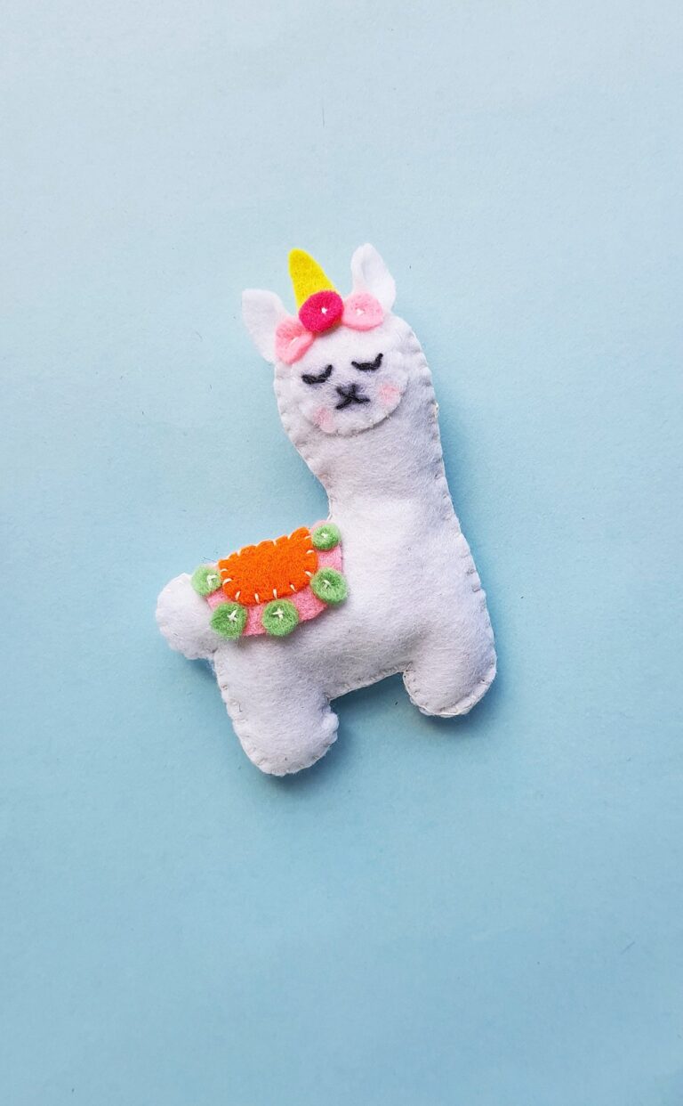 Llamacorn Felt Craft - Big Family Blessings