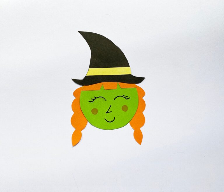 Witch Halloween Toilet Paper Roll Craft - Big Family Blessings