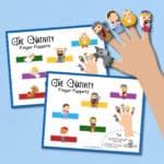Printable Nativity Finger Puppets - Big Family Blessings